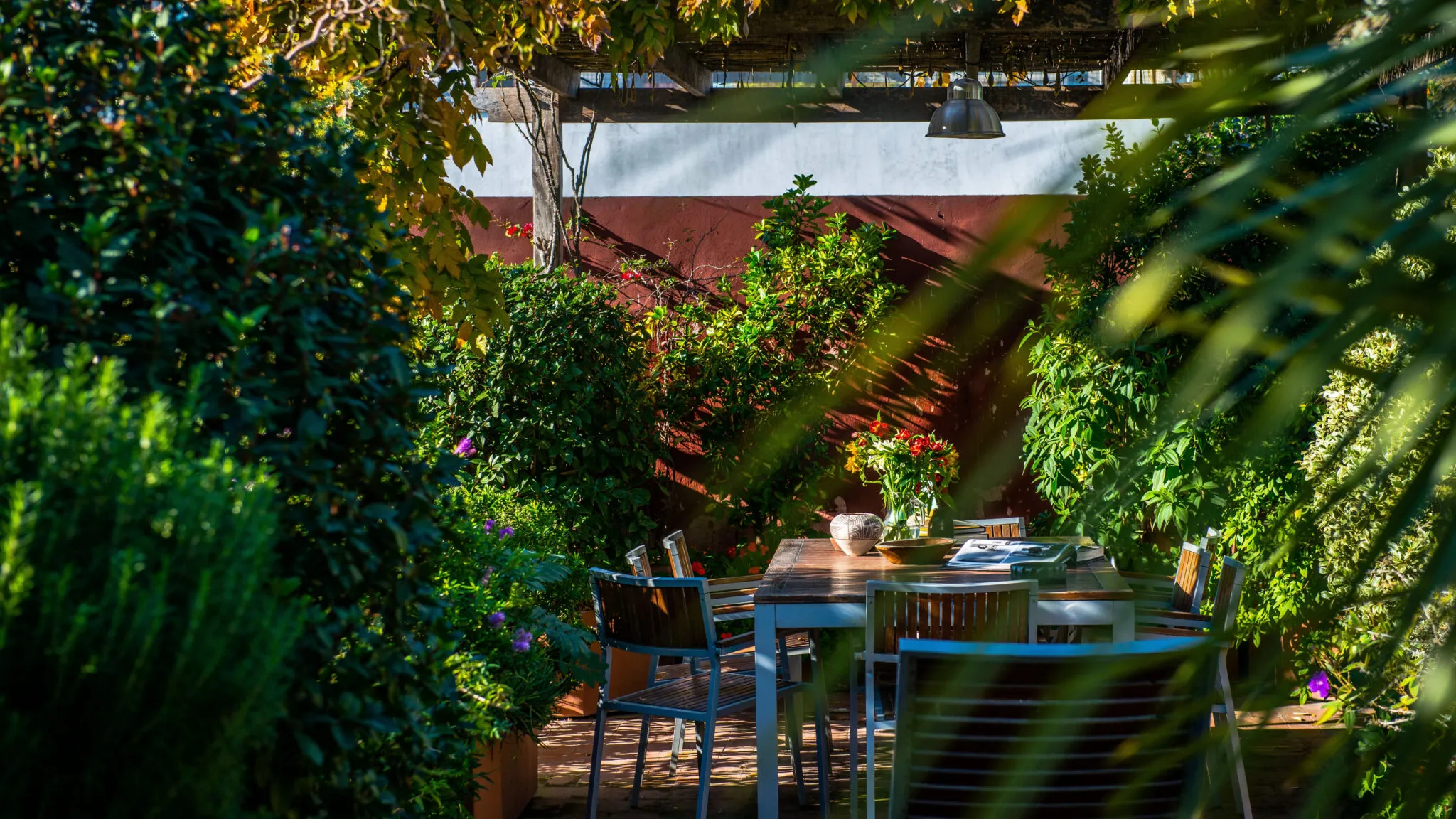 Jardin Escondido terrace