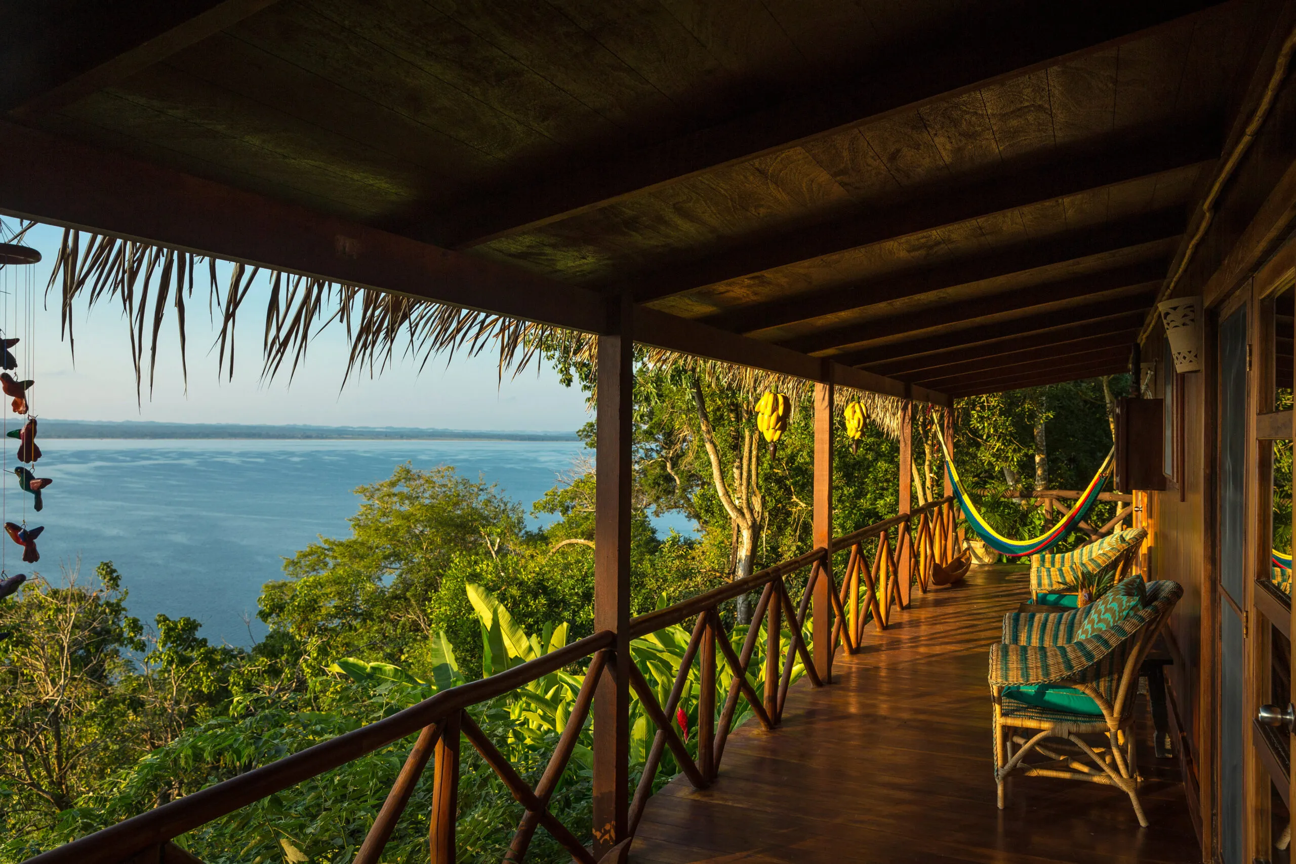 The view from the balcony of one of La Lancha's Lakeview Suites.