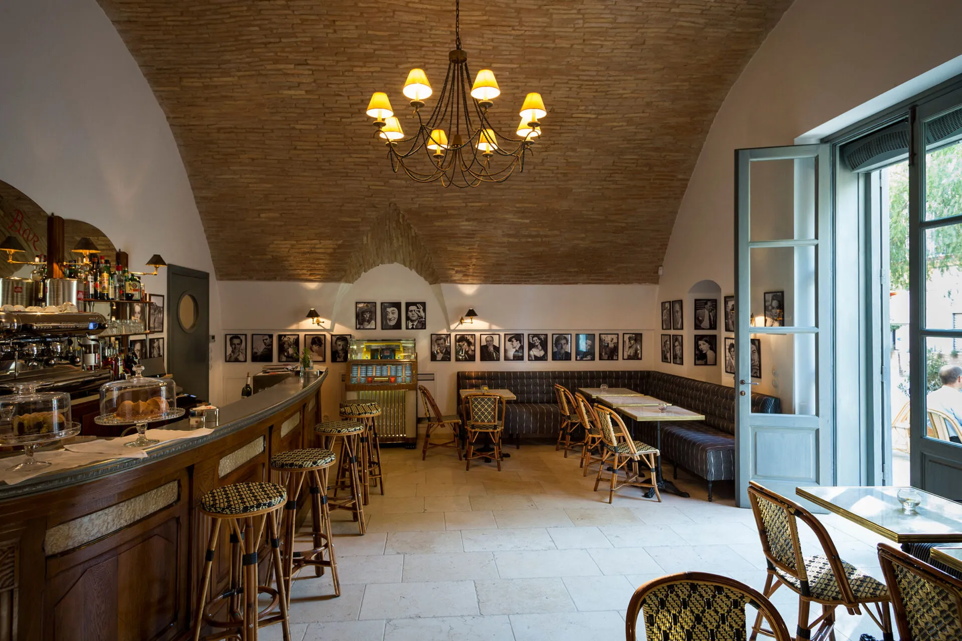 Inside the Cinecitta Bar