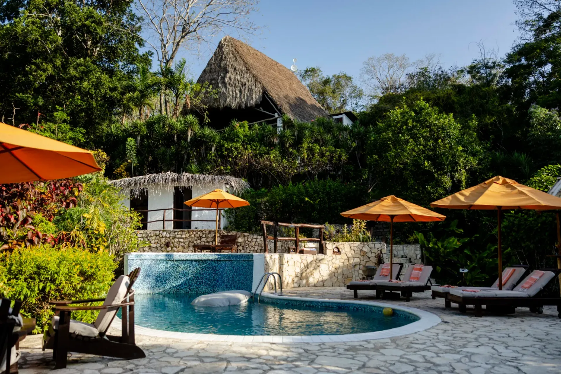 The pool at La Lancha