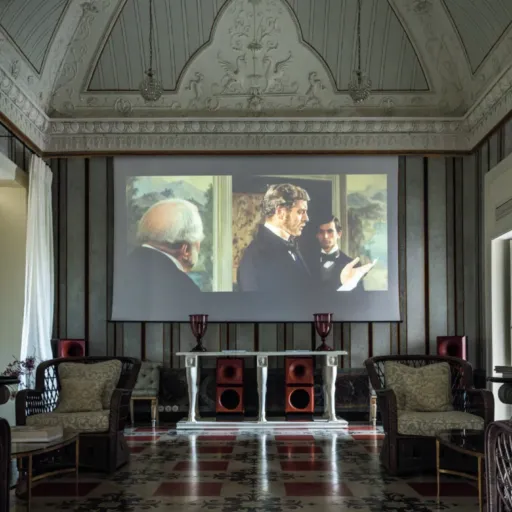 The Salon at Palazzo Margherita
