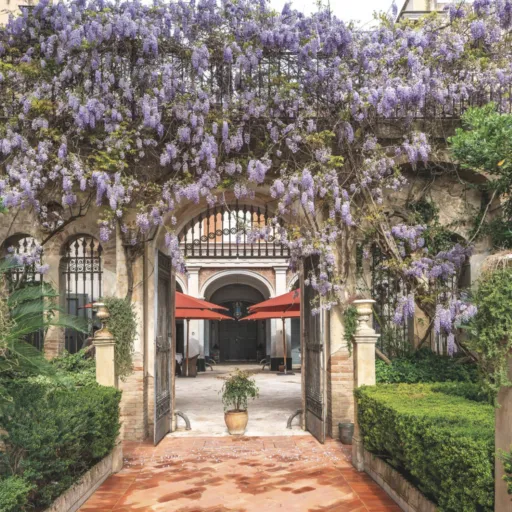Courtyard at Palazzo Margherita