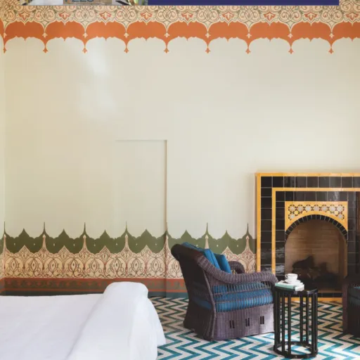 Francis Ford Coppola's bedroom at Palazzo Margherita